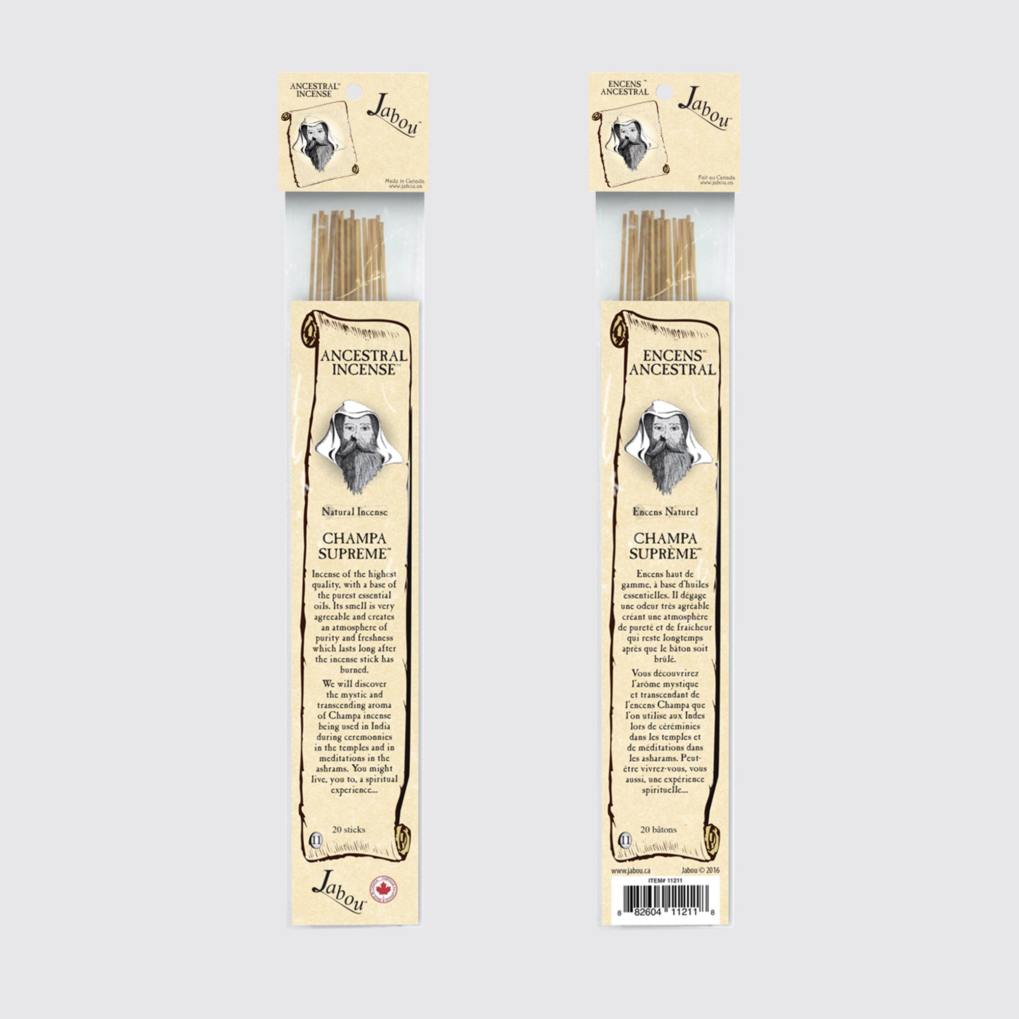 Ancestral #11 Champa Supreme Incense Sticks – Natural Scents