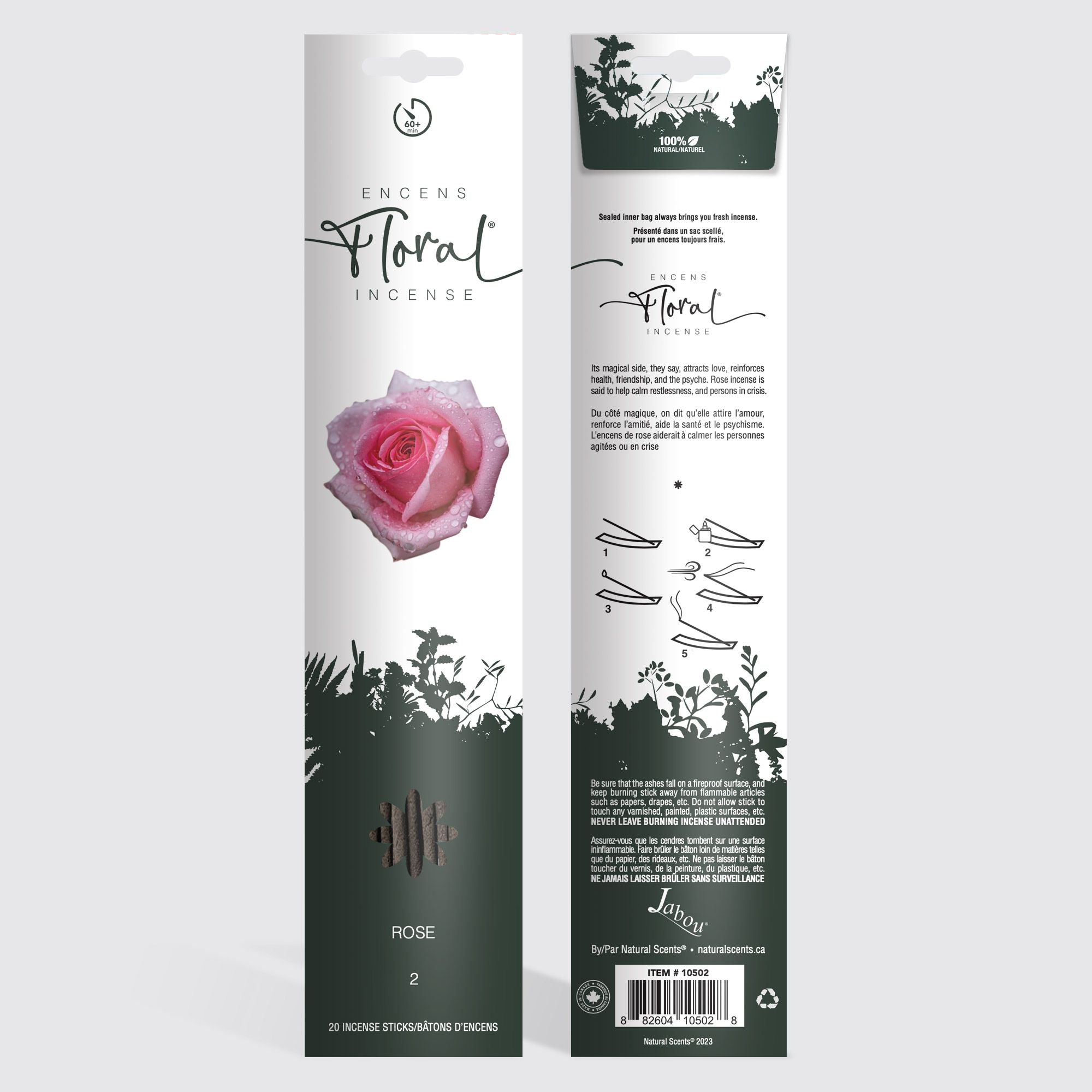 Floral #02 Rose Incense Sticks