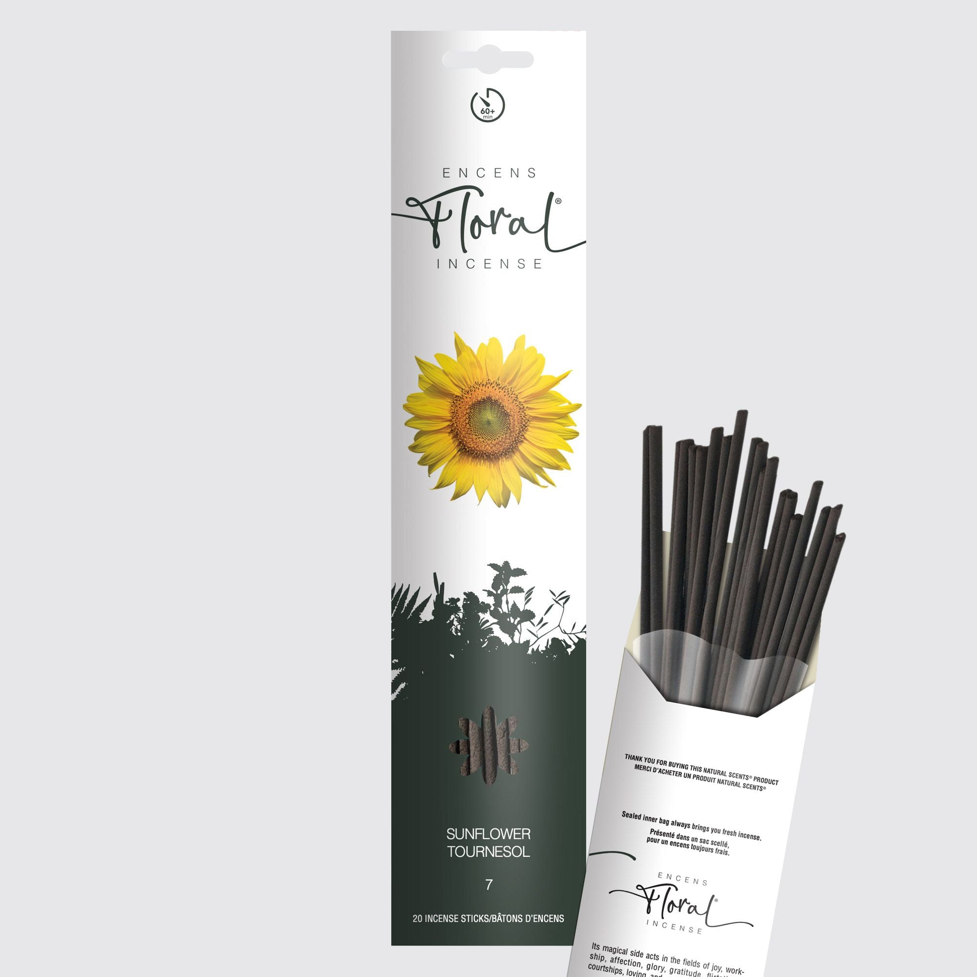 Floral #07 Sunflower Incense Sticks