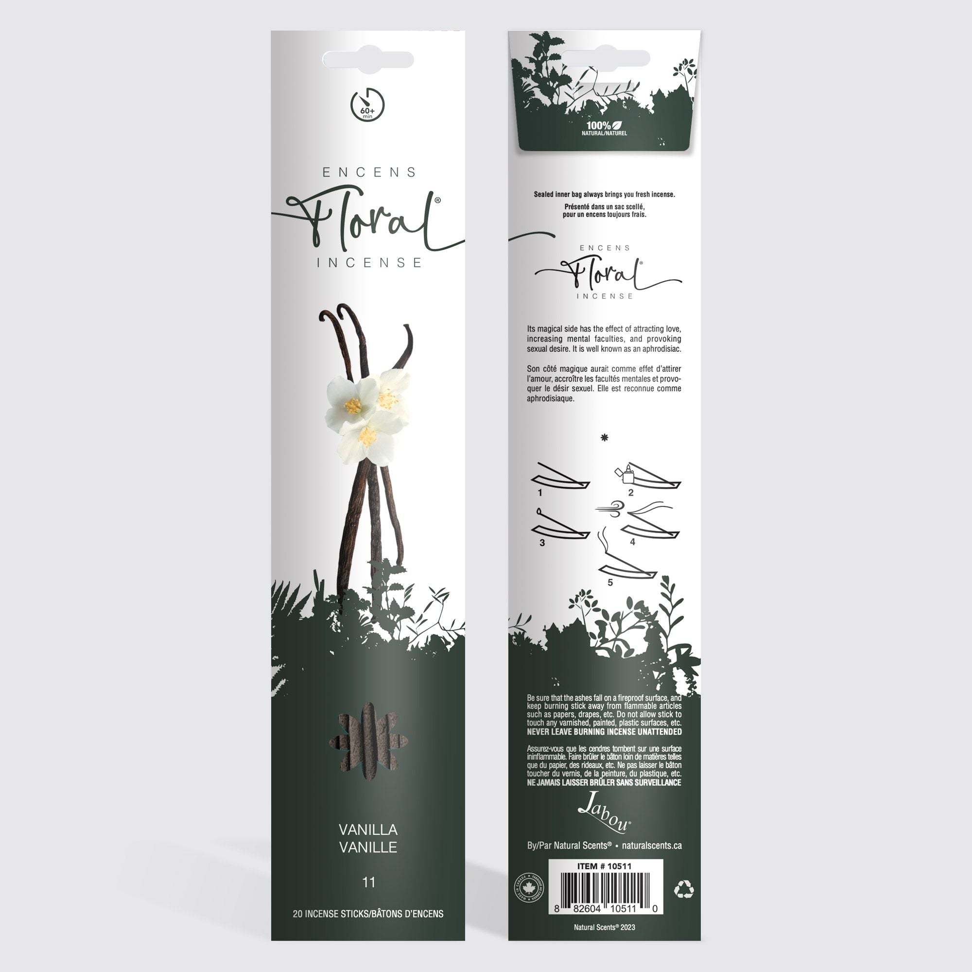 Floral #11 Vanilla Incense Sticks