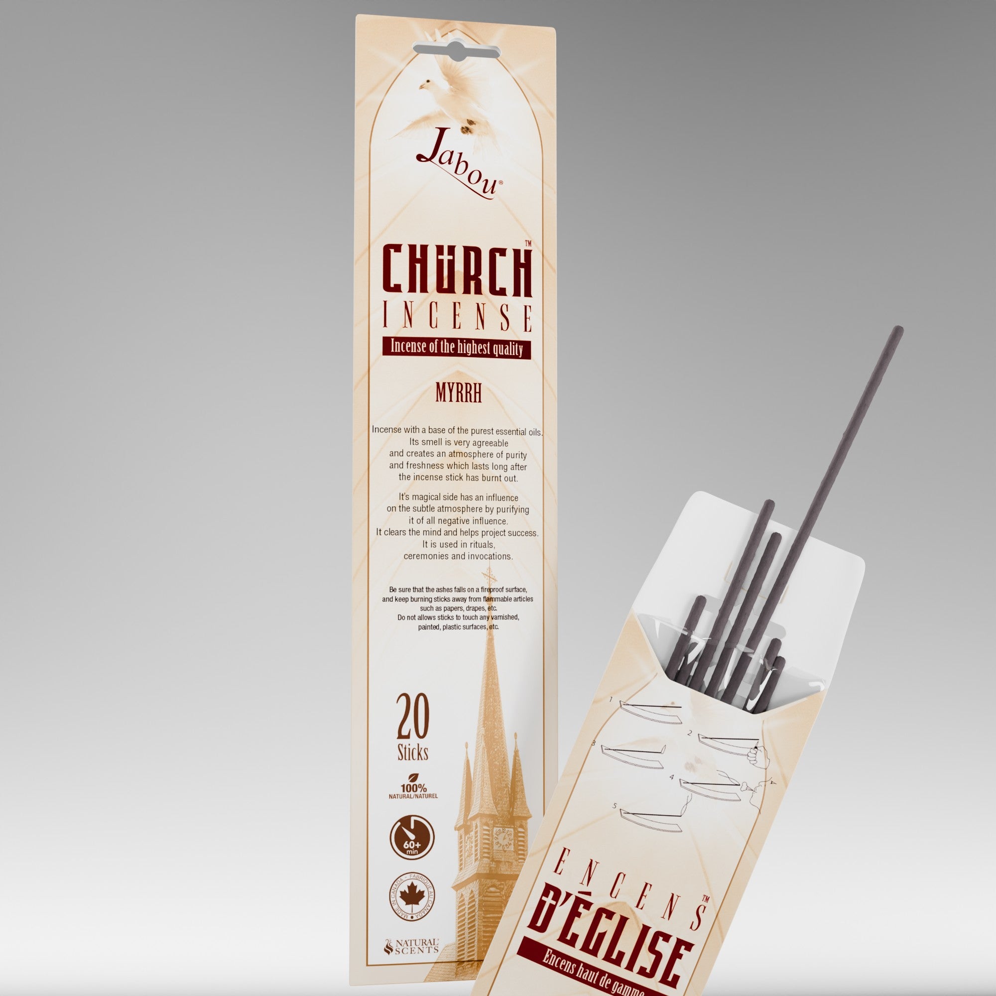 Church #04 Myrrh Incense Sticks
