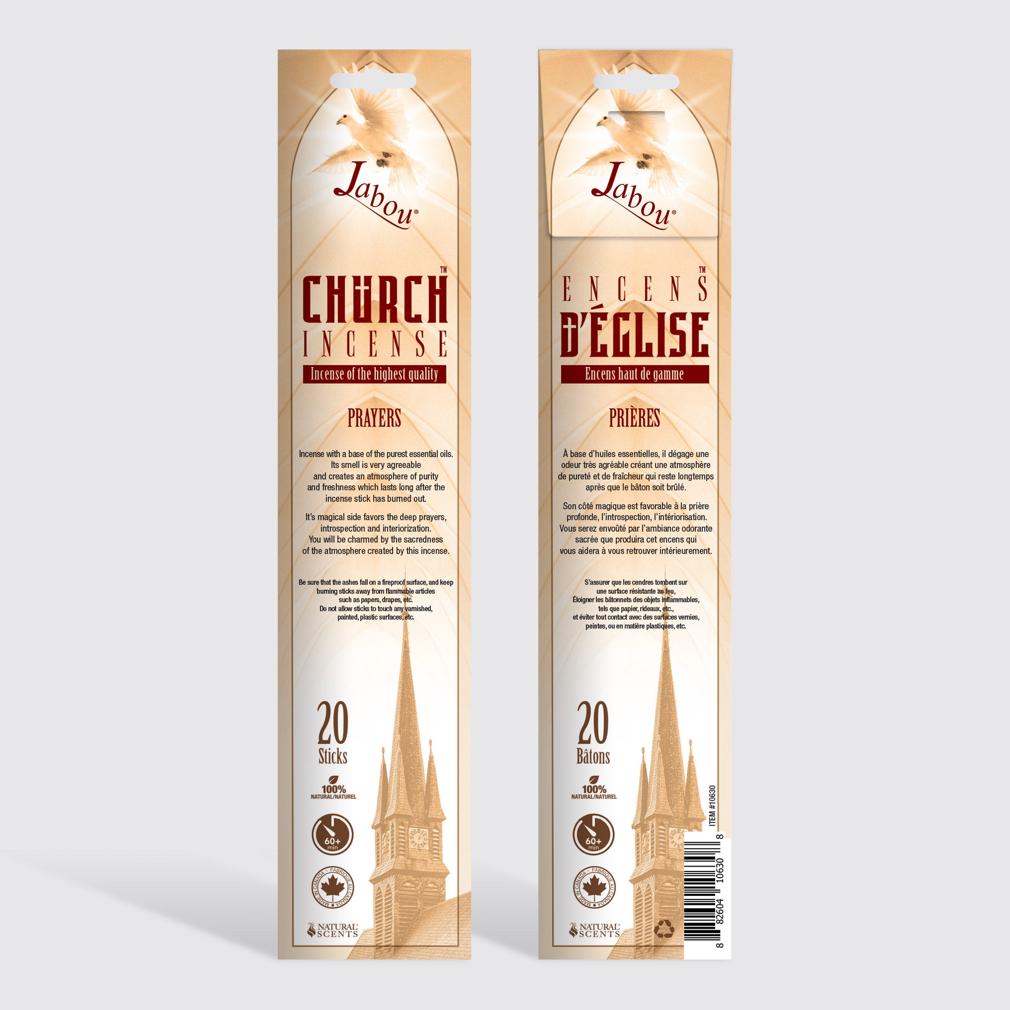 Church #10 Prayers Incense Sticks