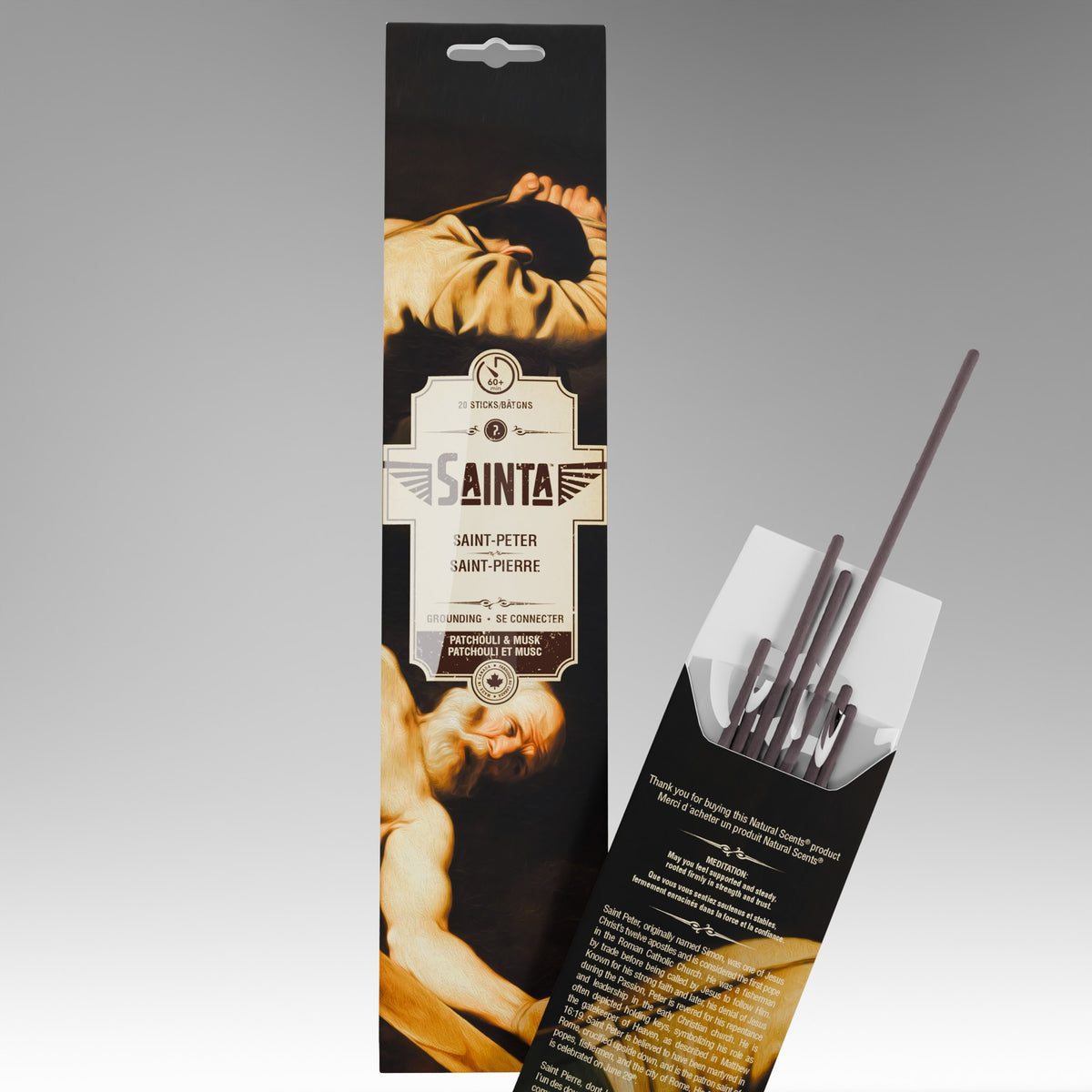 SAINTA Incense - Saint-Peter - Grounding - Patchouli & Musk