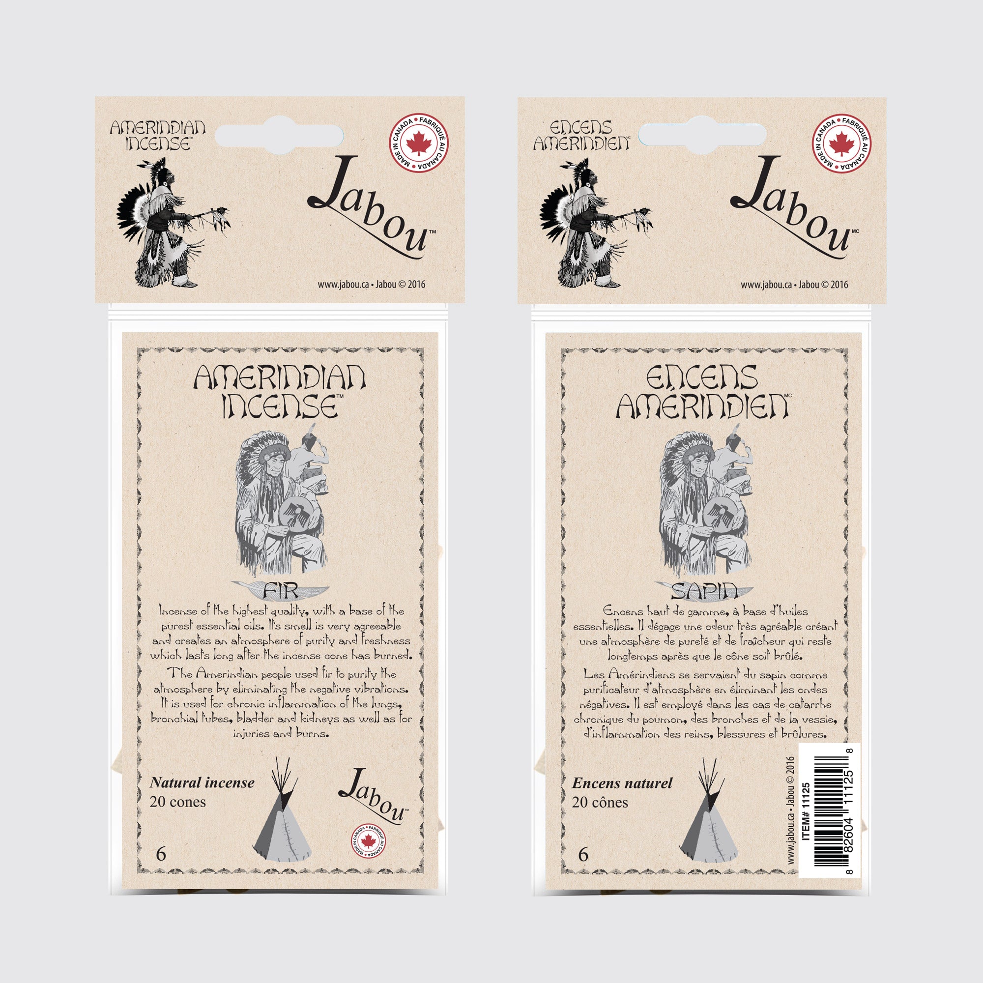 Amerindian #06 Fir Incense Cones