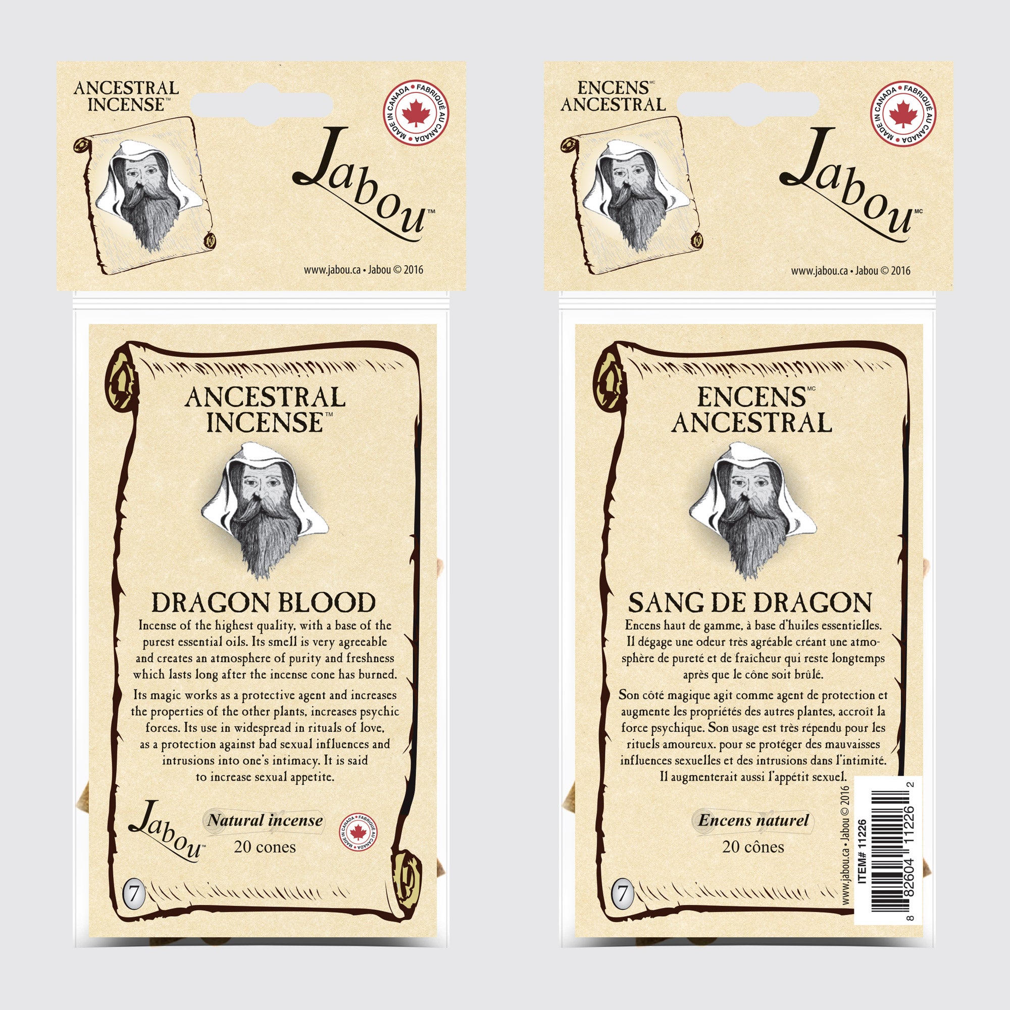 Ancestral #07 Dragon's Blood Incense Cones