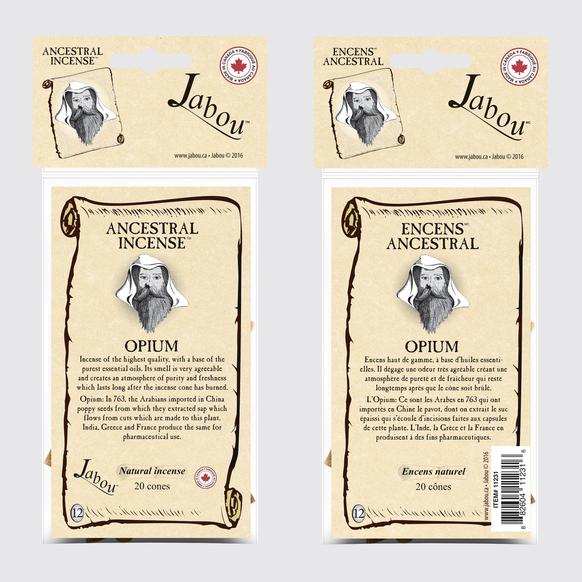 Ancestral #12 Opium Type Incense Cones
