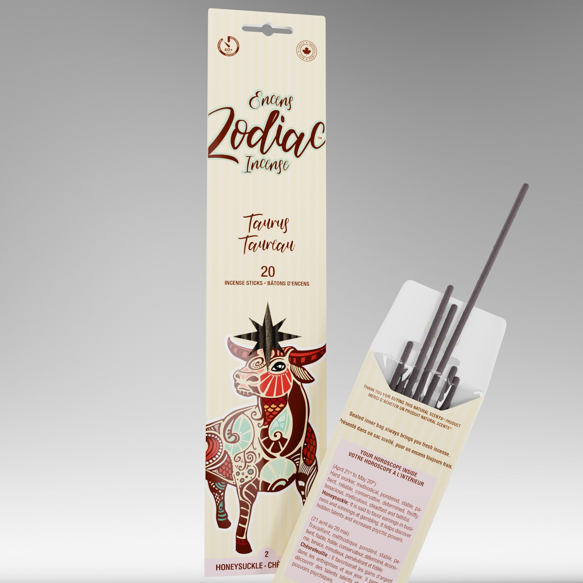 Zodiac #02 Taurus Incense Sticks