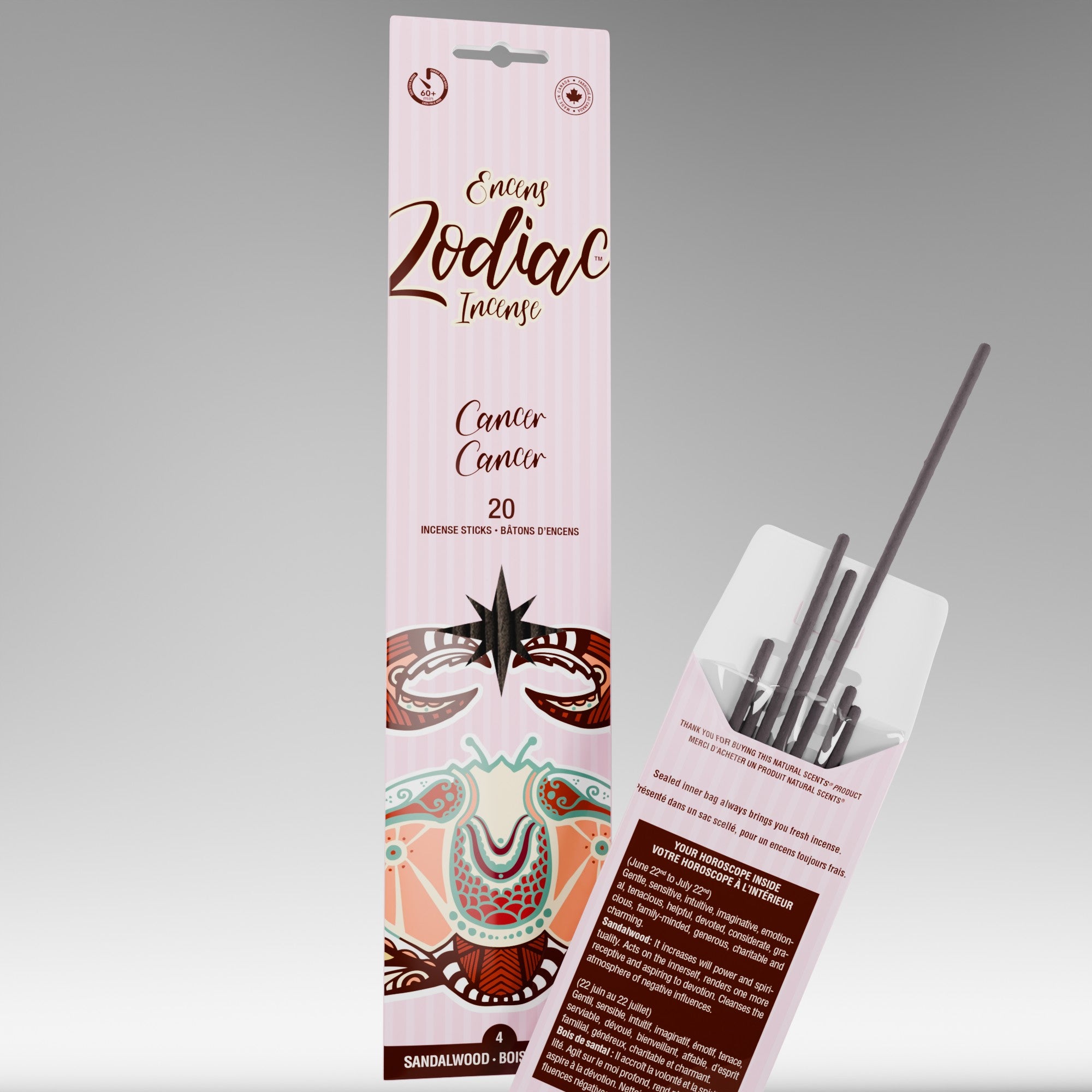 Zodiac #04 Cancer Incense Sticks
