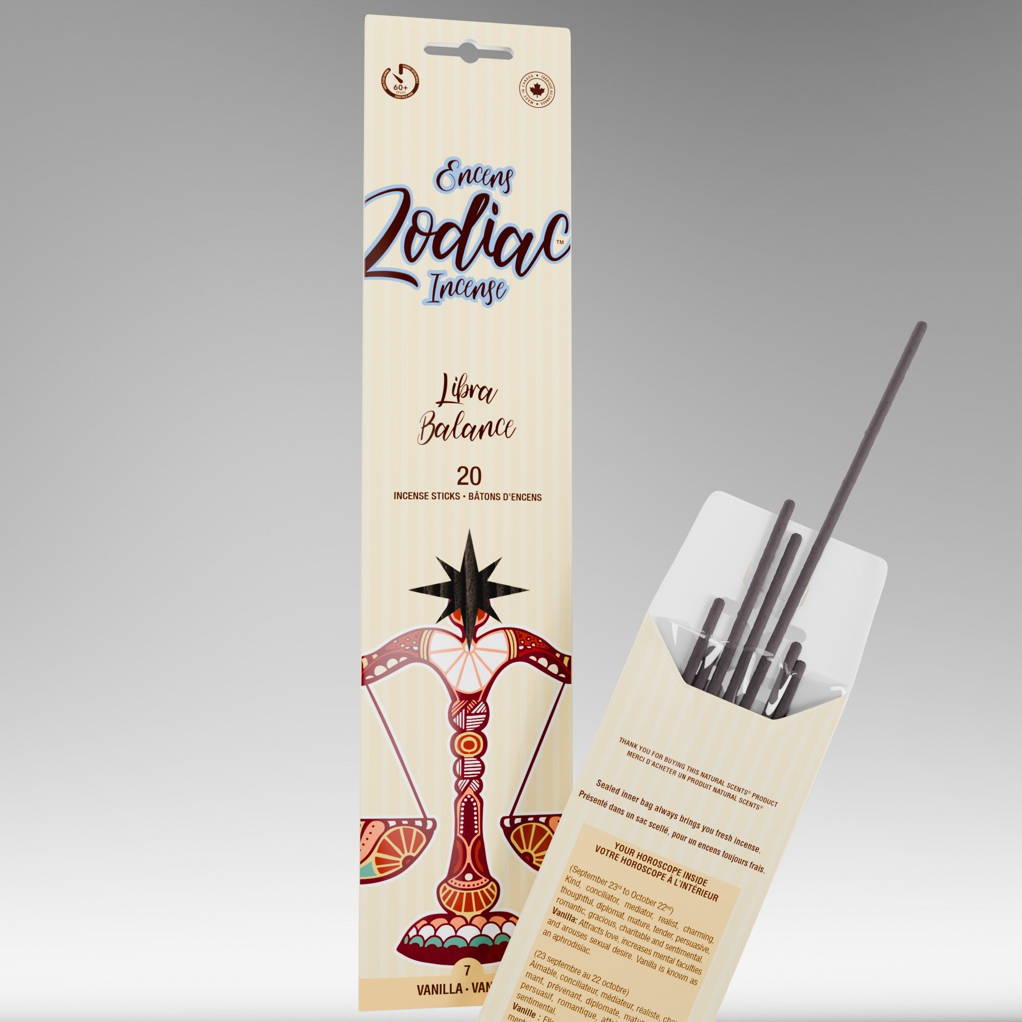 Zodiac #07 Libra Incense Sticks