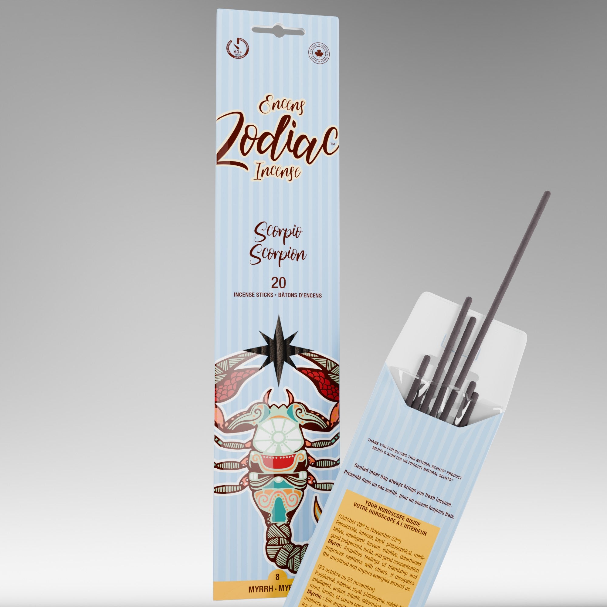 Zodiac #08 Scorpio Incense Sticks