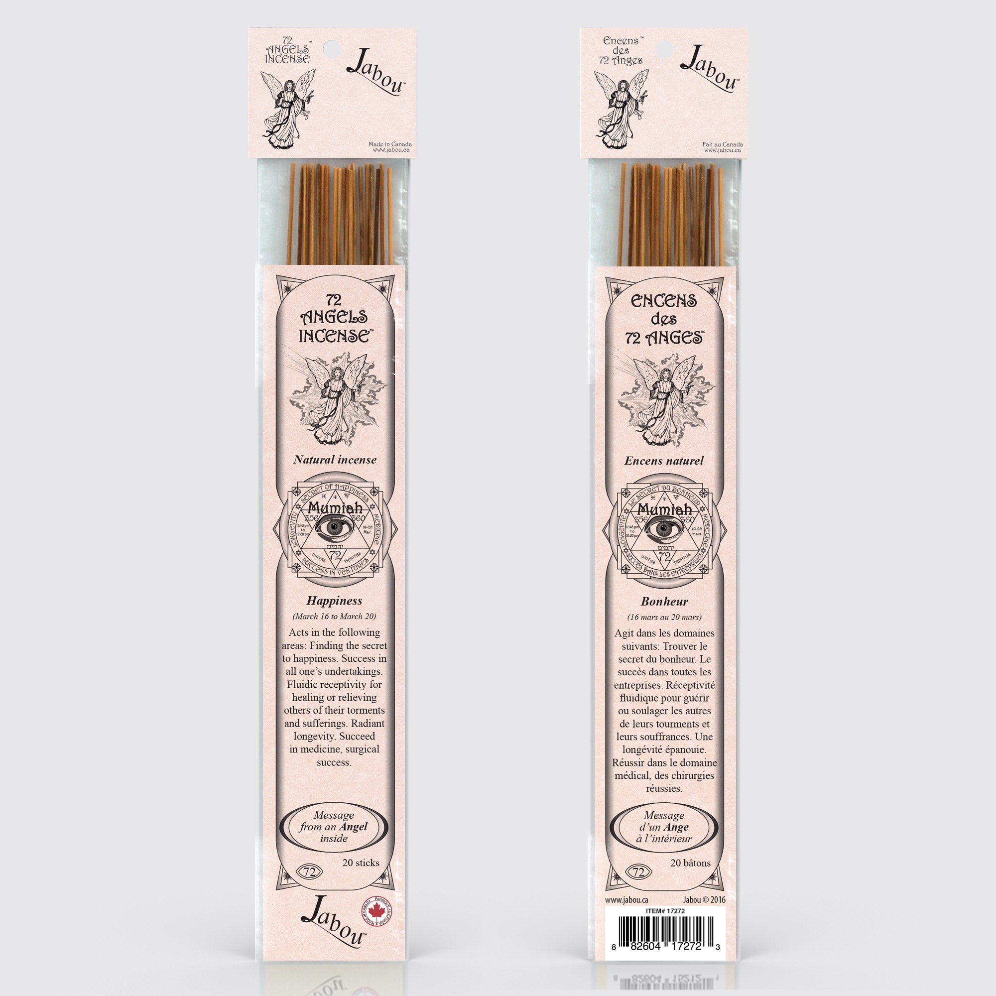 72 Angels #72 Happiness Incense Sticks