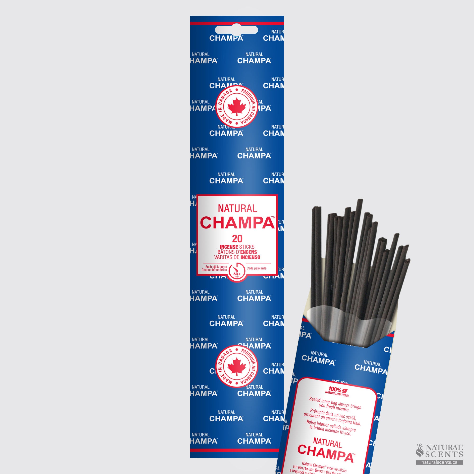 Natural Champa Blue Incense Sticks
