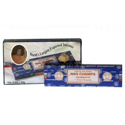 Satya Nag Champa Incense Sticks 100g – Classic Floral Aroma