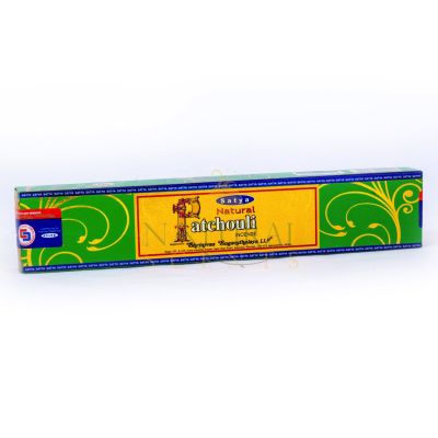 Satya Patchouli Incense Sticks 15g – Deep Earthy Aroma