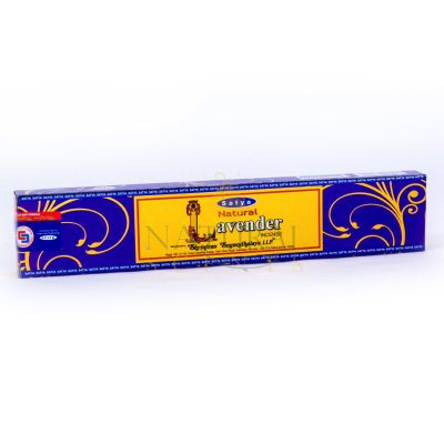 Satya Lavender Incense Sticks 15g – Soft Calming Aroma