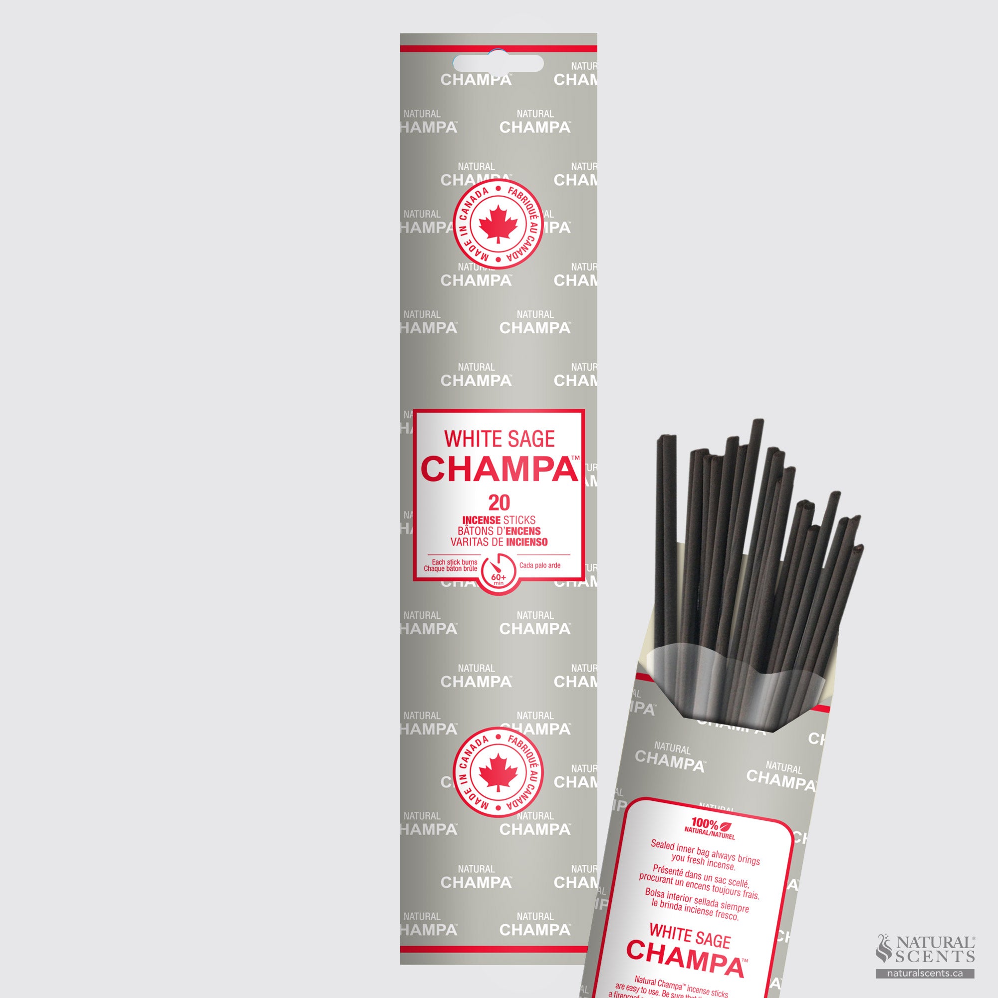 White Sage Champa Incense Sticks