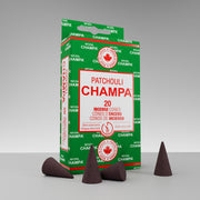 Patchouli Champa Cones