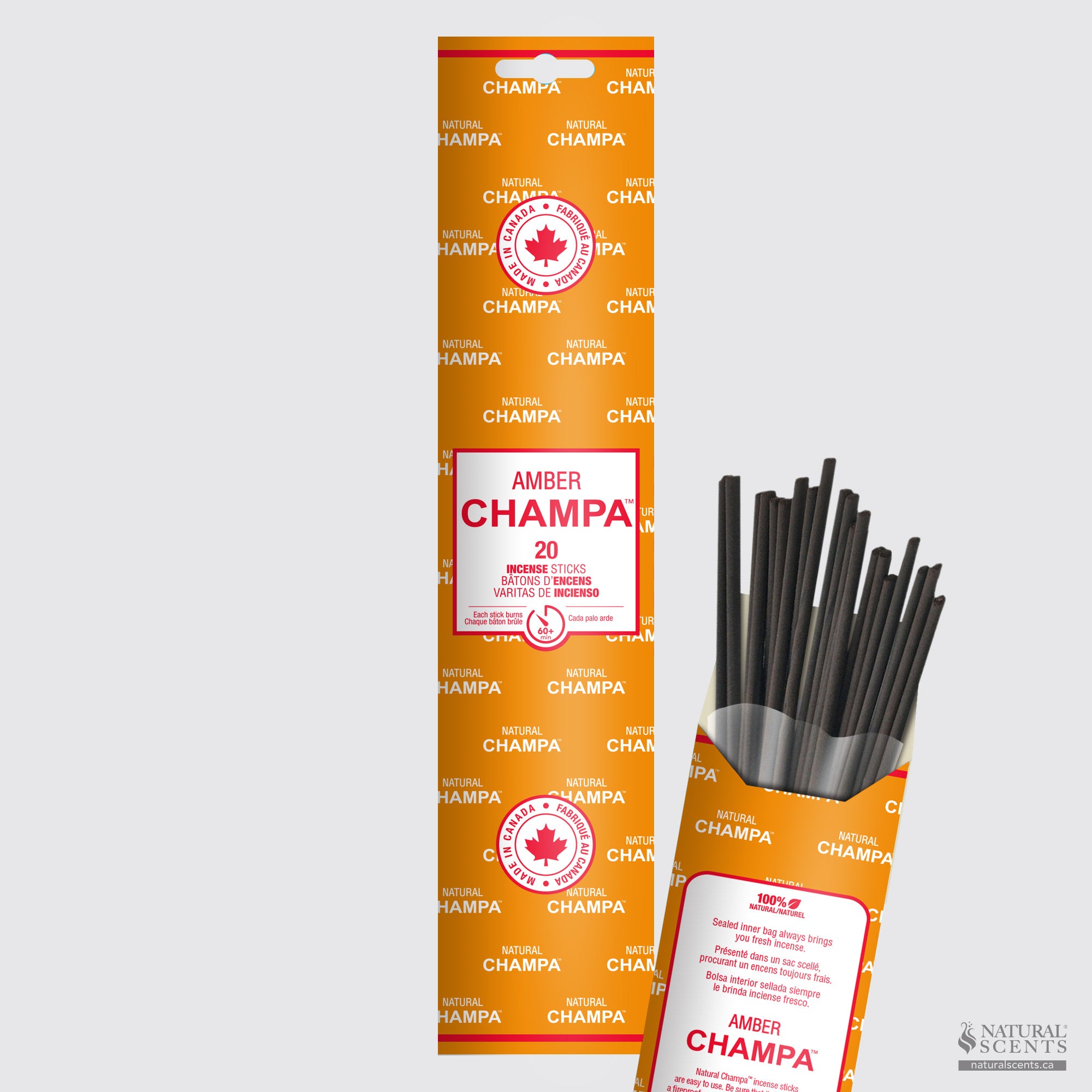 Amber Champa Incense Sticks