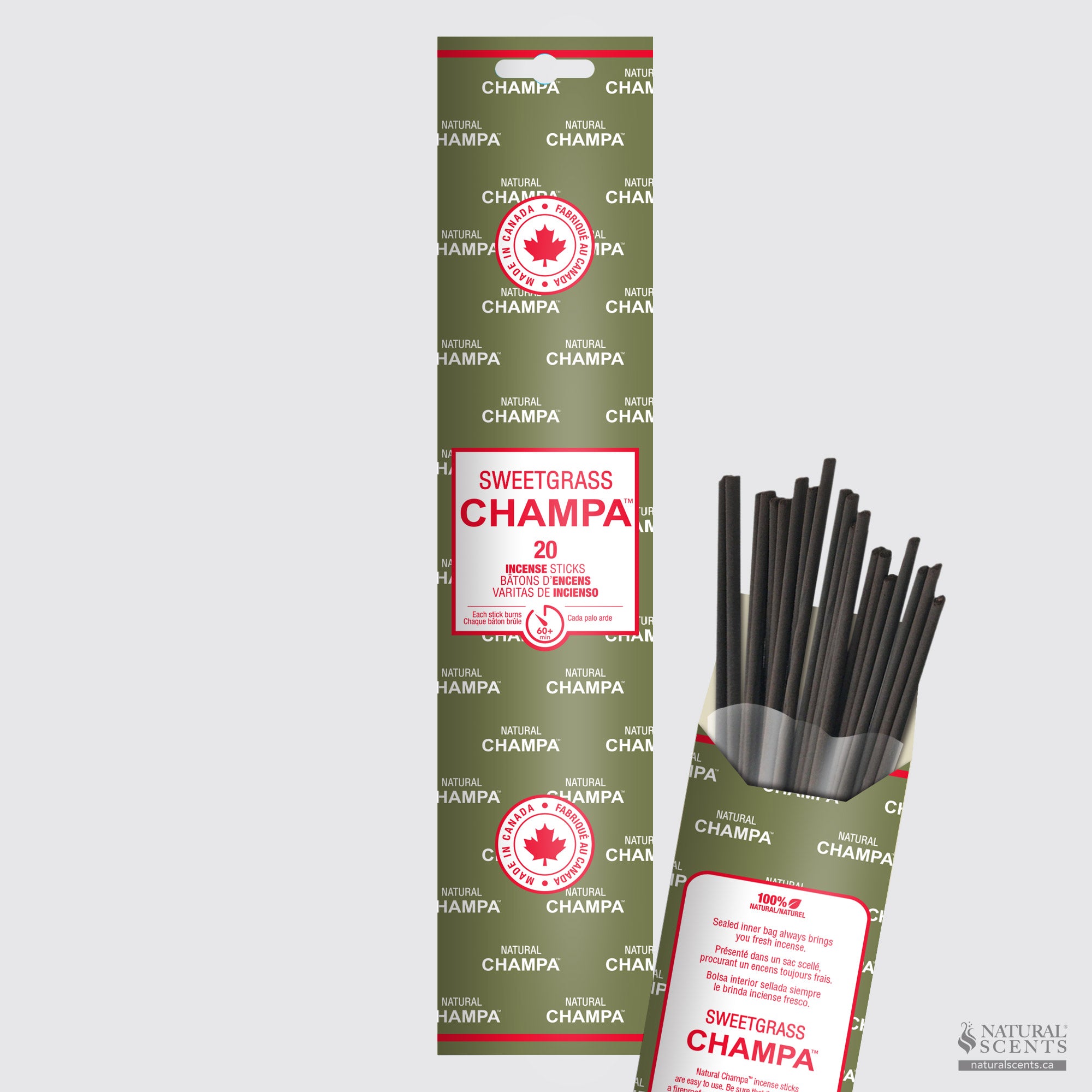 Sweetgrass Champa Incense Sticks