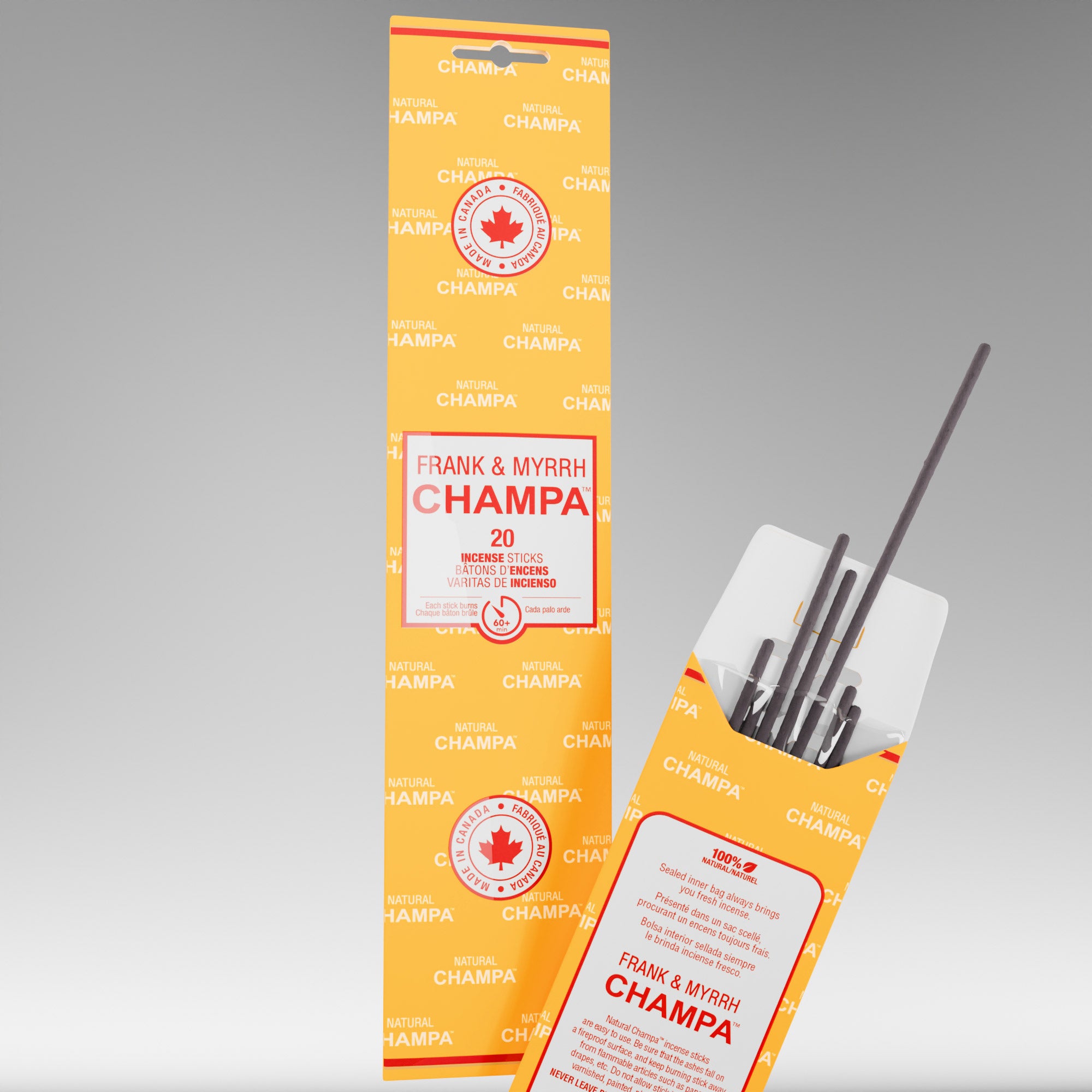 Frank & Myrrh Champa Incense Sticks