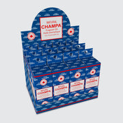 Natural Champa fragrant oil 12-pack retail display box