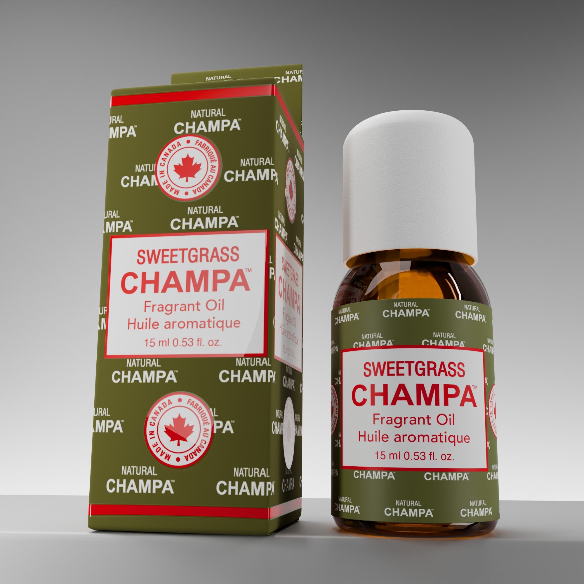 Natural Champa Fragrant Oil 21pc Display #2 – Assorted Scents