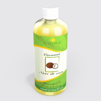 Coconut Massage Oil 100ml – Smooth Tropical Body Oil