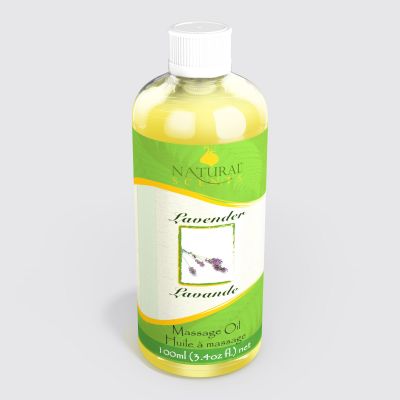 Lavender Massage Oil 100ml – Calming Floral Body Oil