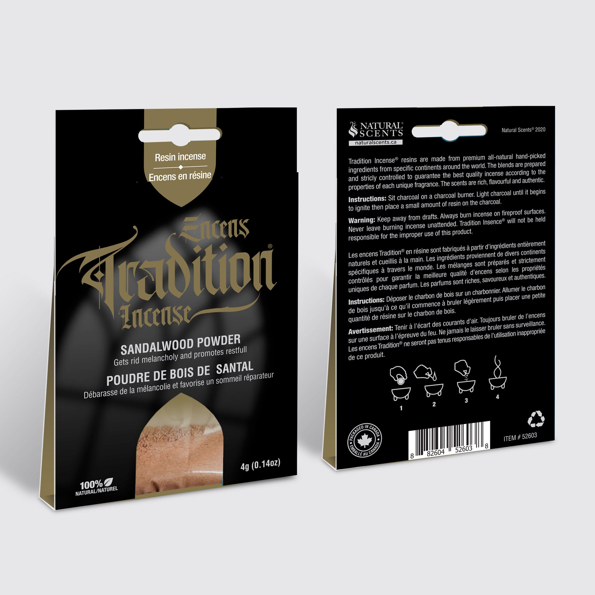 Tradition Incense Sandalwood Powder