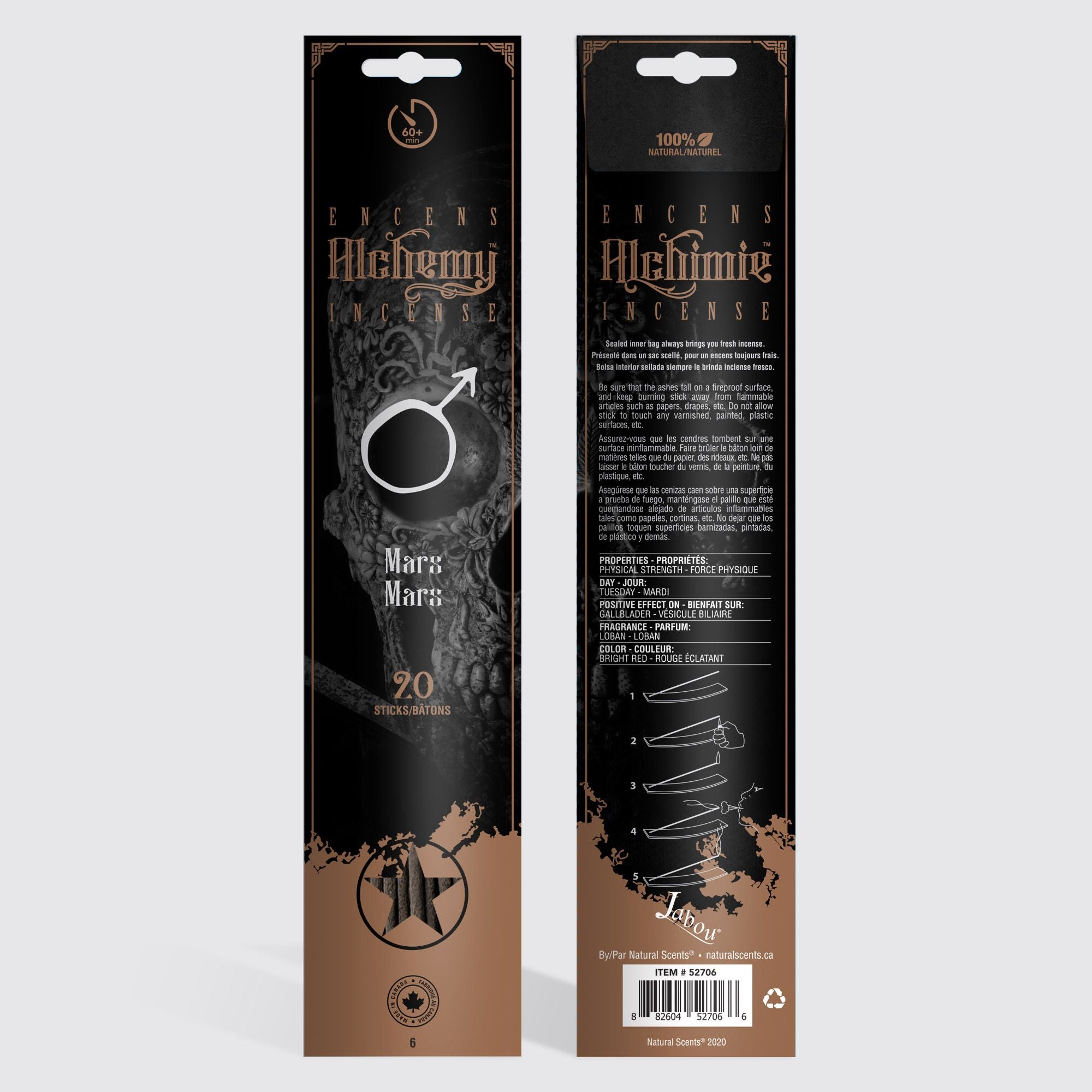 Alchemy Incense® #06 Mars Incense Sticks