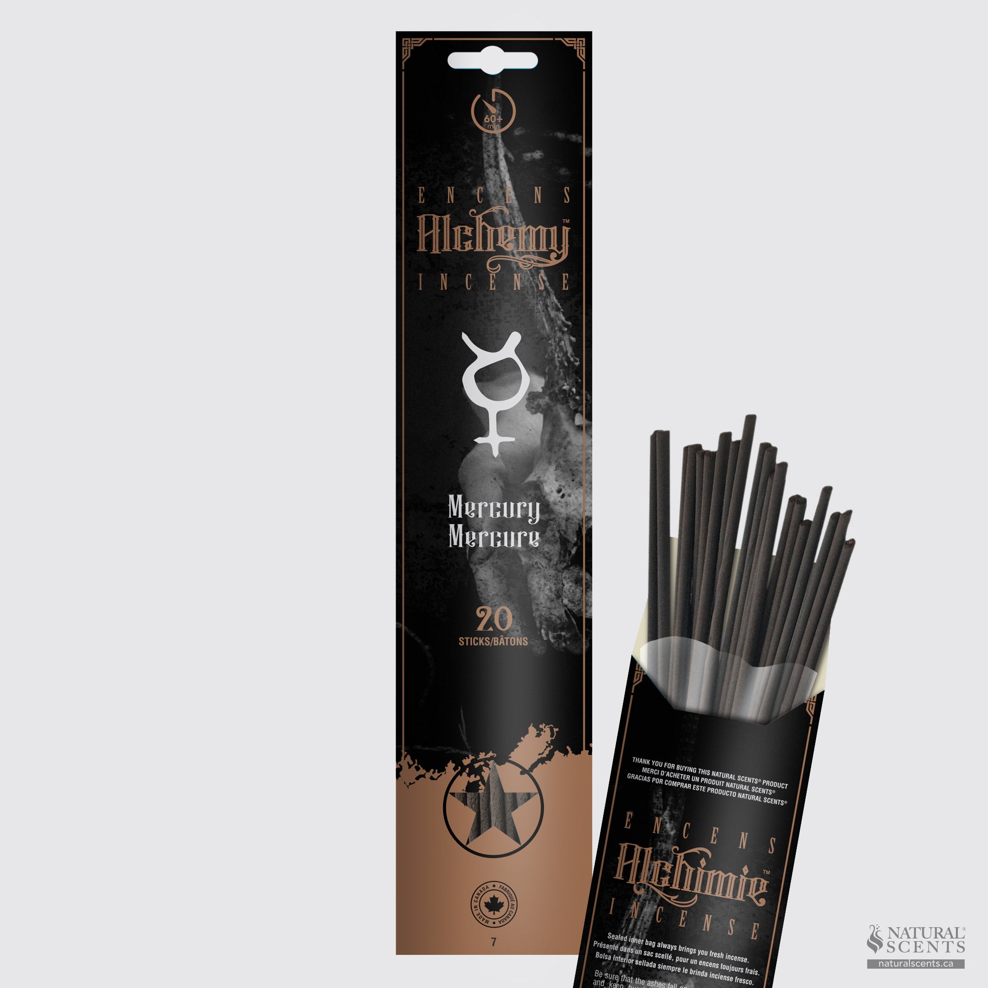 Alchemy Incense® #07 Mercury Incense Sticks