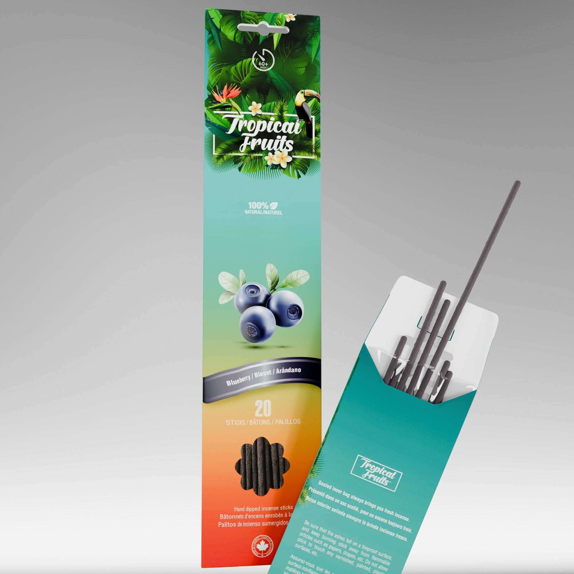 Tropical Fruits #02 Blueberry Incense Sticks