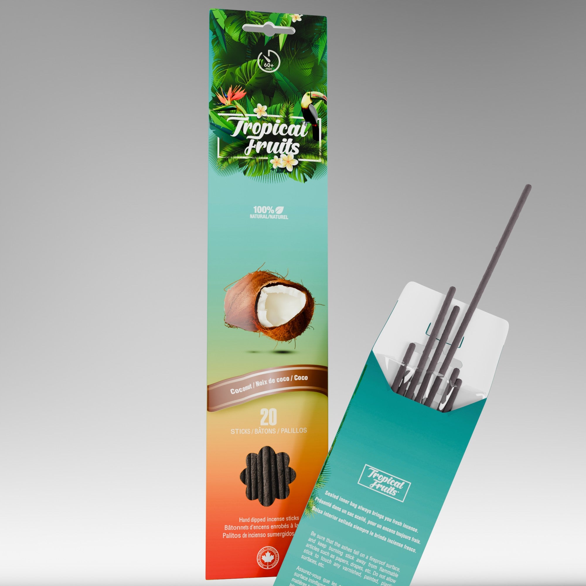 Tropical Fruits #03 Coconut Incense Sticks