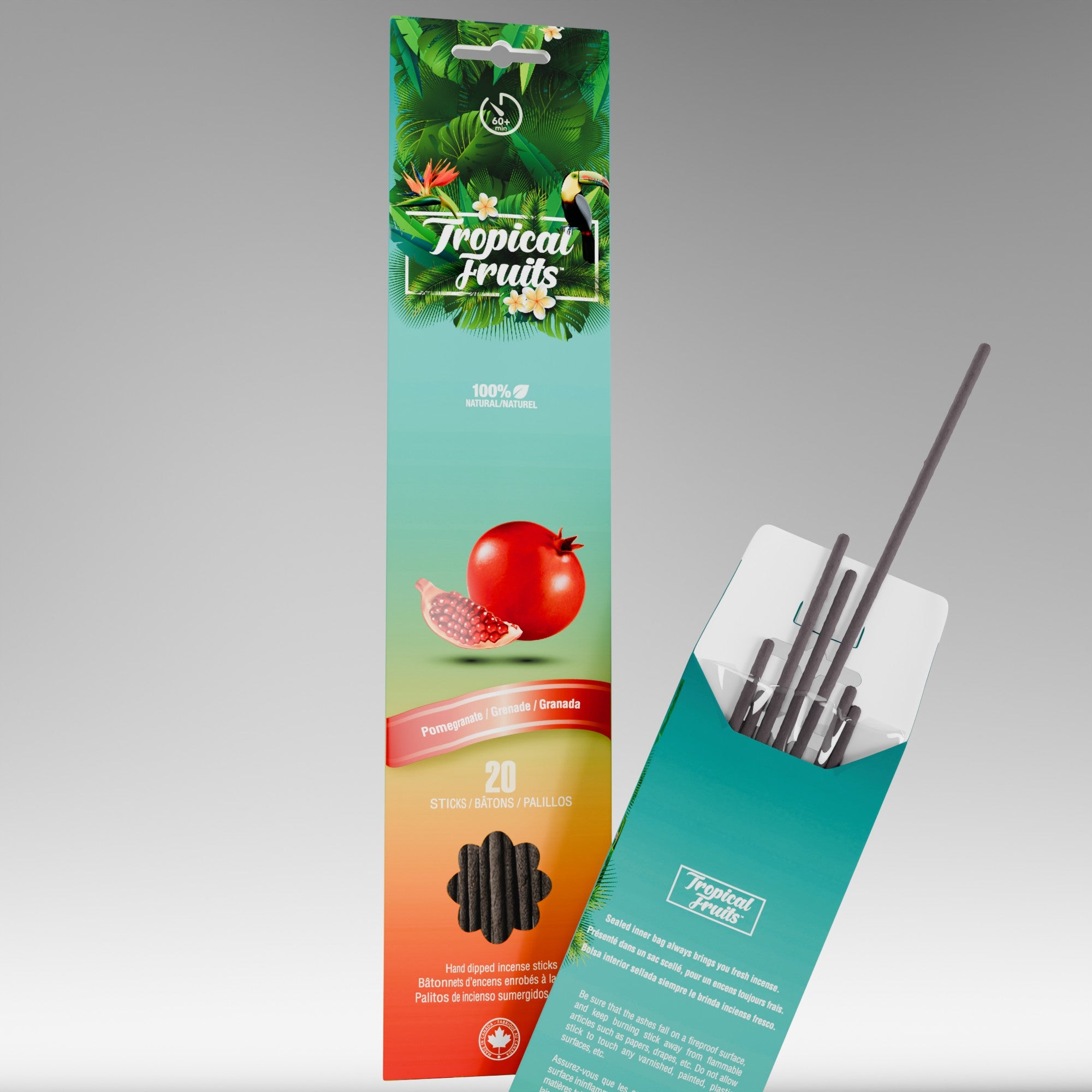 Tropical Fruits #10 Pomegranate Incense Sticks