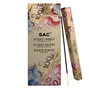 SAC Attract Money Incense Sticks – Prosperity Aroma | 6 Packs x 20 Sticks