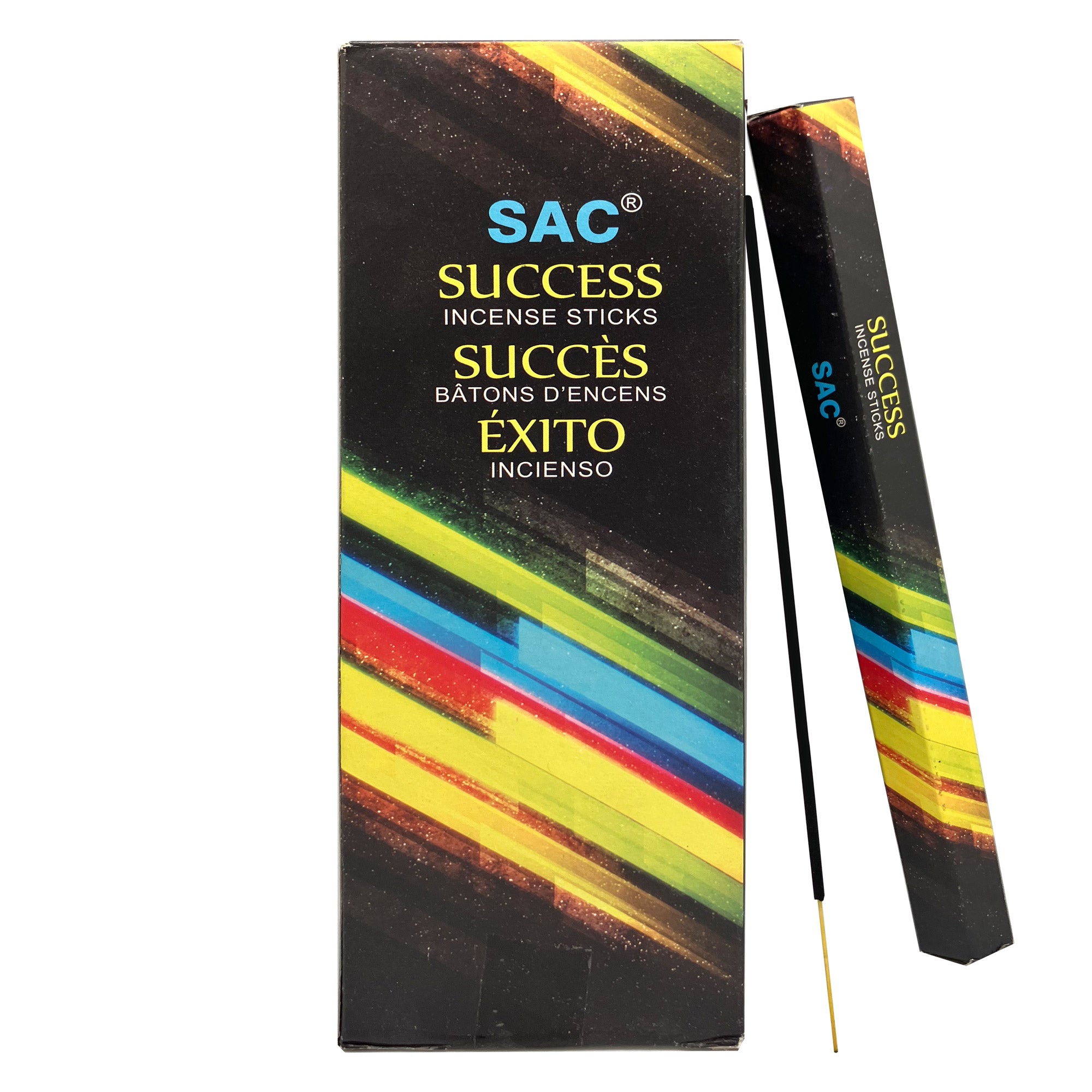 SAC Success Incense Sticks – Inspiring Aroma | 6 Packs x 20 Sticks