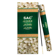 SAC Jasmine Incense Sticks – Sweet Floral Aroma | 6 Packs x 20 Sticks