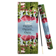 SAC Opium Incense Sticks – Exotic Oriental Aroma | 6 Packs x 20 Sticks