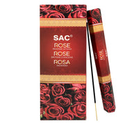 SAC Rose Incense Sticks – Romantic Floral Aroma | 6 Packs x 20 Sticks