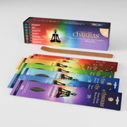 Ensemble Cadeau Bâtonnets d'Encens Chakras™ de la Racine à la Couronne