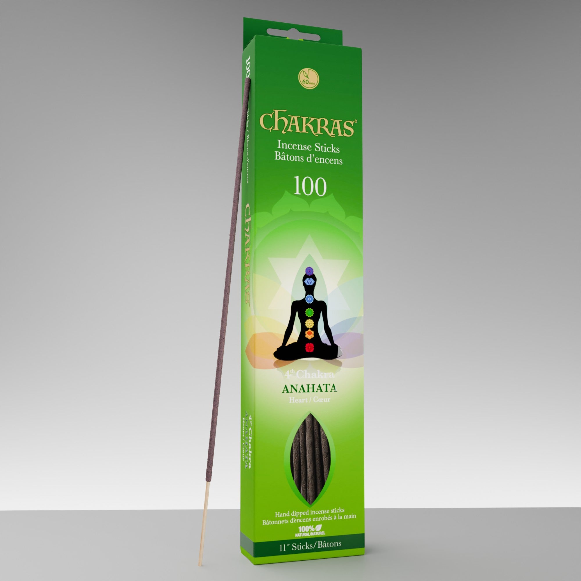 Chakras #04 Anahata Incense Sticks (100 pack)