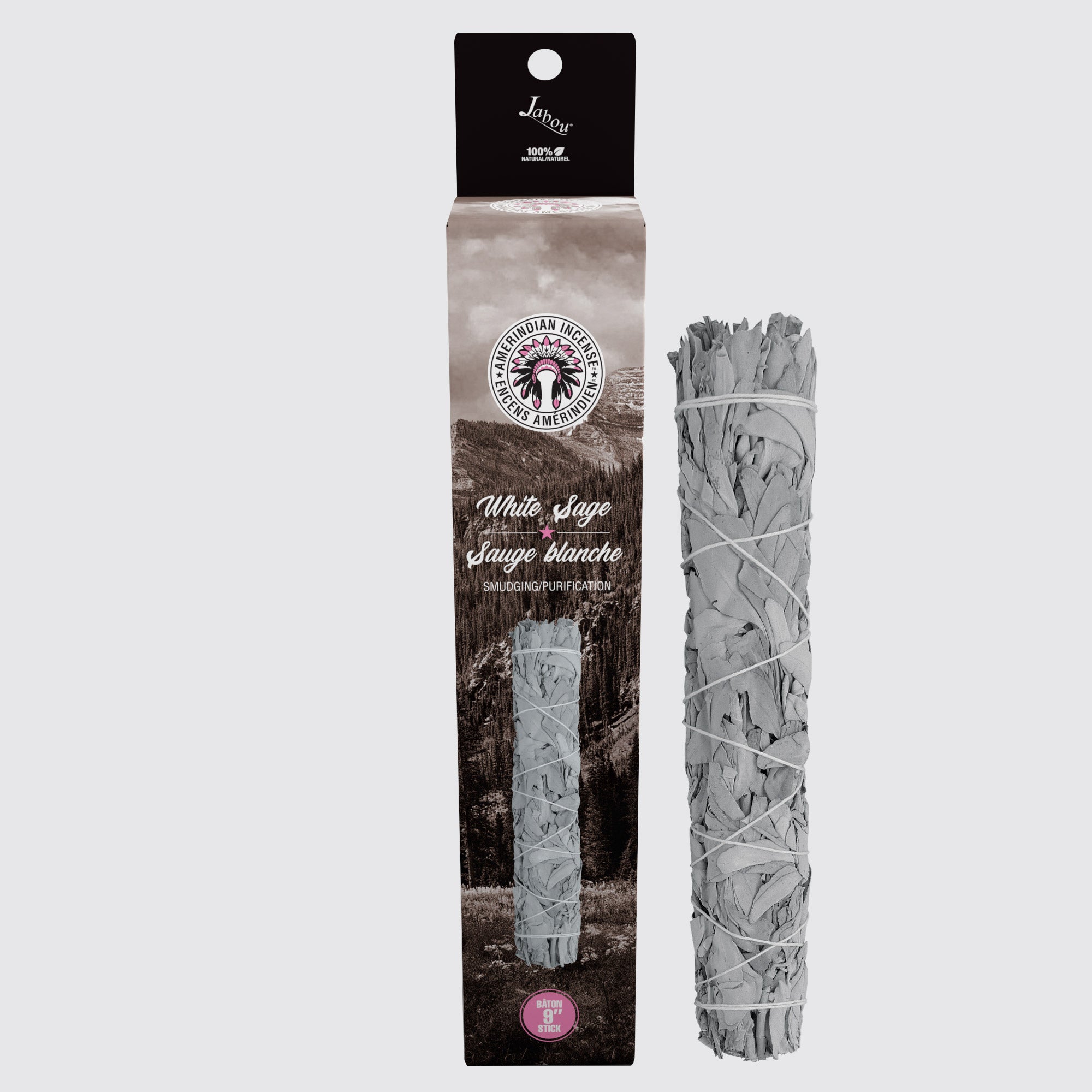 White Sage Smudge Stick 9"