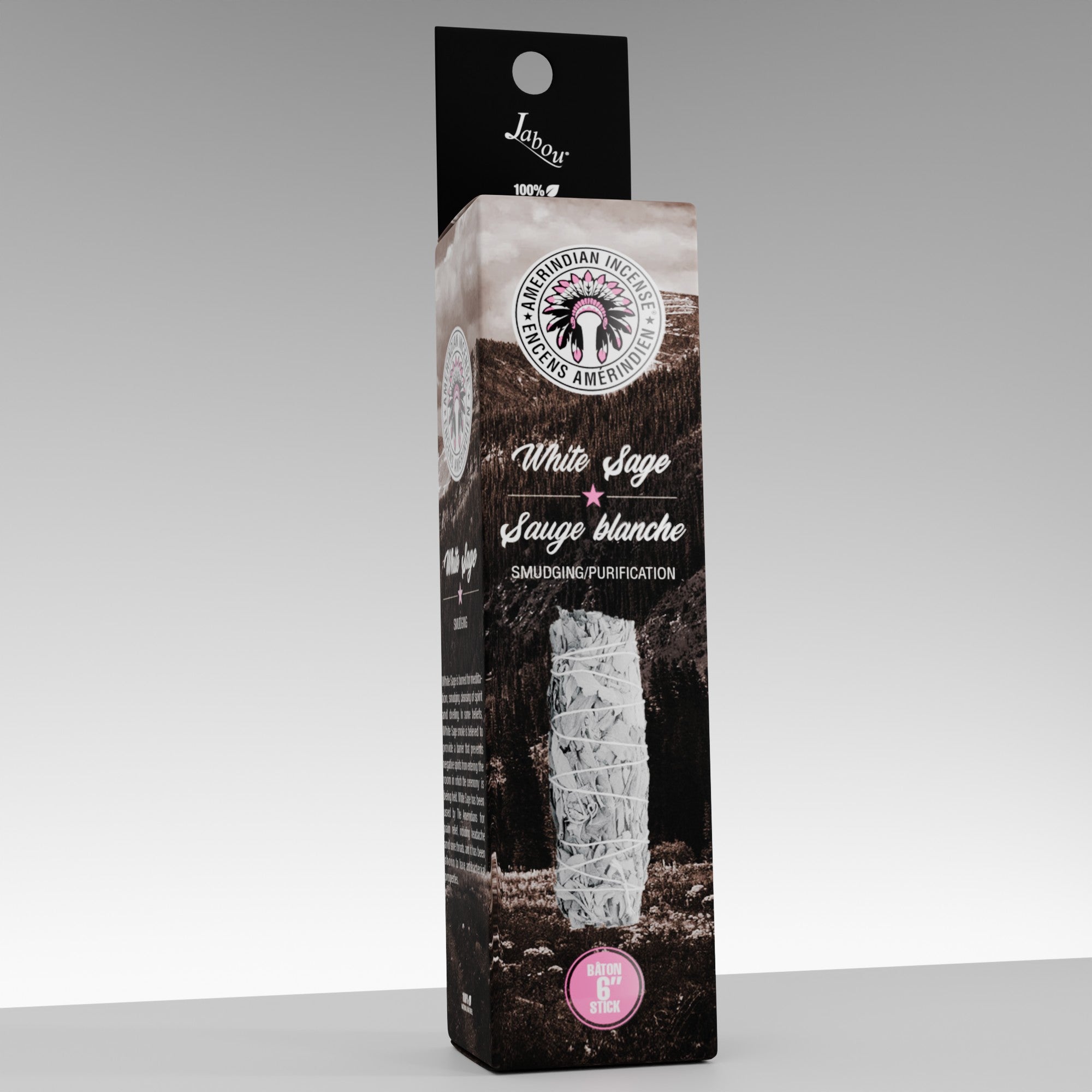 White Sage Smudge Stick 6"