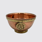 Small Copper Pentagram– Resin & Incense Burner