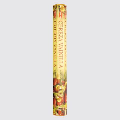 HEM Hexa Cherry Vanilla Incense Sticks – Sweet Creamy Aroma | 20 Sticks