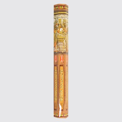 HEM Hexa Egyptian Musk Incense Sticks – Soft Warm Musk Aroma | 20 Sticks