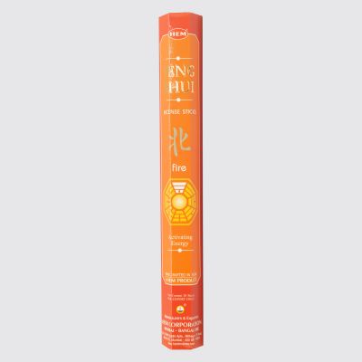 HEM Hexa Feng Shui Fire Incense Sticks – Warm Spiced Aroma | 20 Sticks