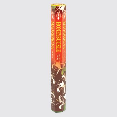 HEM Hexa Honeysuckle Incense Sticks – Sweet Floral Aroma | 20 Sticks