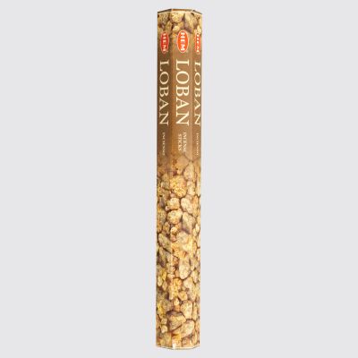 HEM Hexa Loban Incense Sticks – Warm Resinous Aroma | 20 Sticks