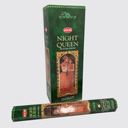 HEM Hexa Night Queen Incense Sticks – Rich Floral Exotic Aroma | 20 Sticks